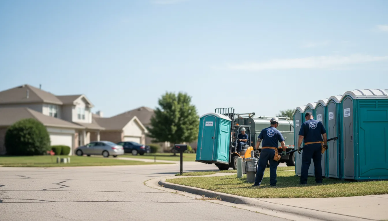Porta Potty Rental in Pleasant Hill, IA near me